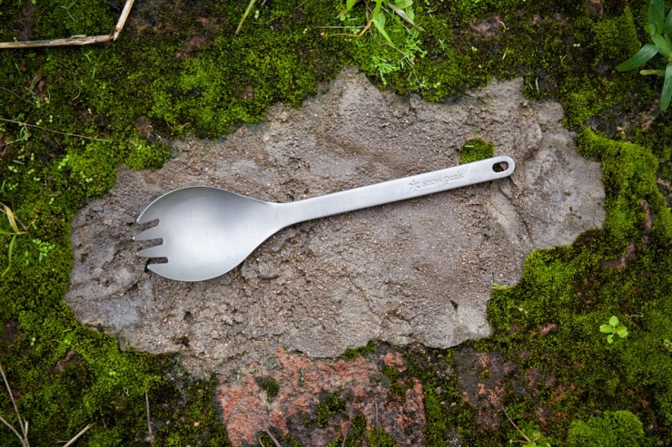 Bicycle Touring Gear - Titanium Spork