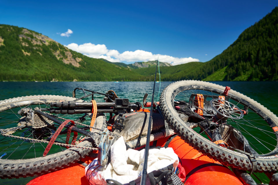 Recharged: Bikerafting a High Elevation Lake in Washington (video)