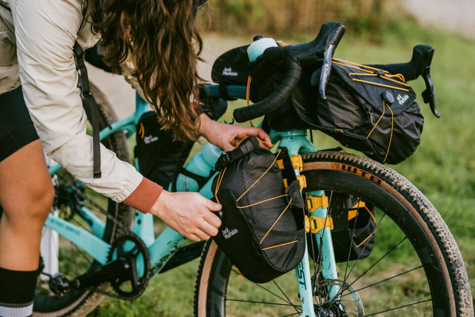 jack wolfskin bikepacking bags