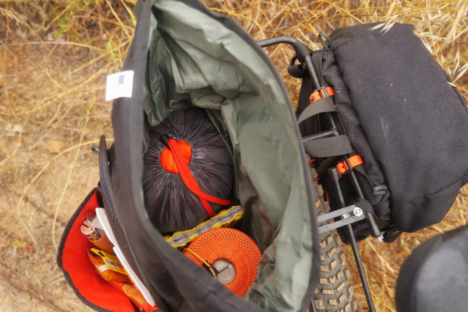 roadrunner anywhere bikepacking panniers